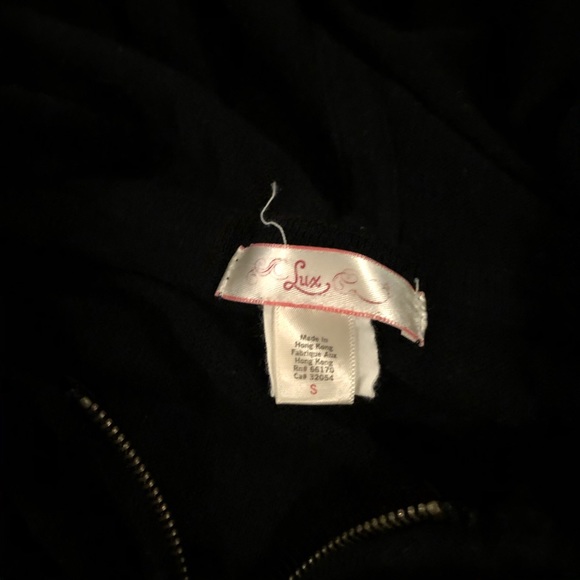 Lux Boho Ripped-up Black Hoodie - Picture 13 of 15